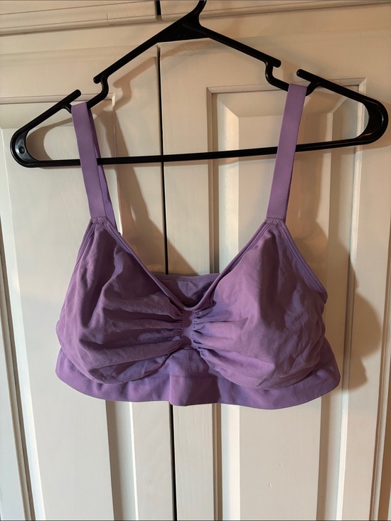 Other - Women's Lavender Bralette - Soft Ruched Support